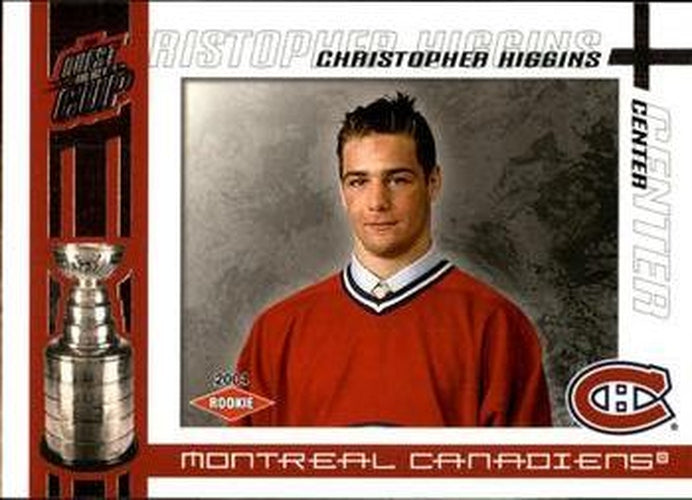 #121 Chris Higgins - Montreal Canadiens - 2003-04 Pacific Quest for the Cup Hockey