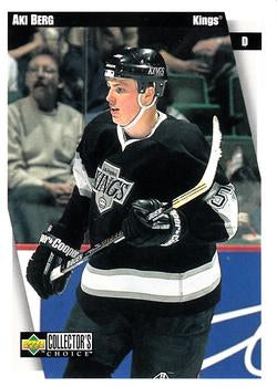 #121 Aki Berg - Los Angeles Kings - 1997-98 Collector's Choice Hockey