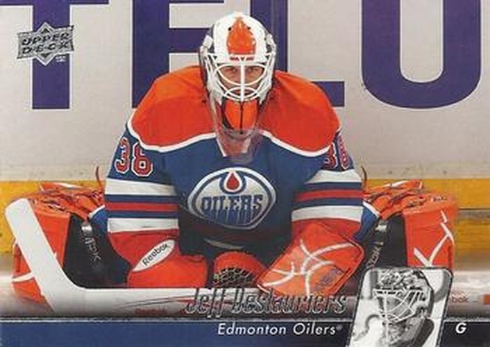#121 Jeff Deslauriers - Edmonton Oilers - 2010-11 Upper Deck Hockey