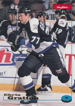 #121 Chris Gratton - Tampa Bay Lightning - 1996-97 SkyBox Impact Hockey
