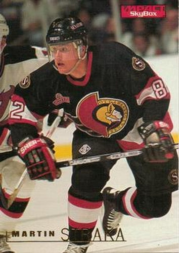 #121 Martin Straka - Ottawa Senators - 1995-96 SkyBox Impact Hockey