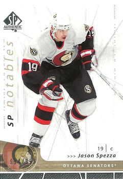 #121 Jason Spezza - Ottawa Senators - 2006-07 SP Authentic Hockey