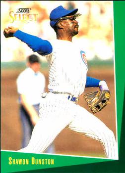 #121 Shawon Dunston - Chicago Cubs - 1993 Select Baseball