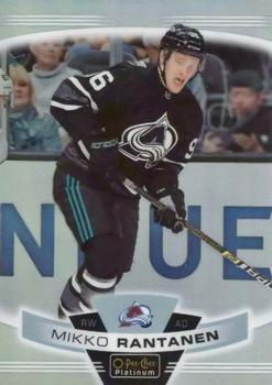 #121b Mikko Rantanen - Colorado Avalanche - 2019-20 O-Pee-Chee Platinum Hockey