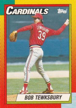 #122T Bob Tewksbury - St. Louis Cardinals - 1990 Topps Traded Baseball