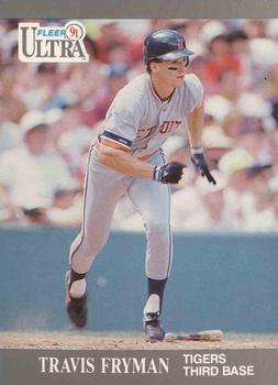 #122 Travis Fryman - Detroit Tigers - 1991 Ultra Baseball