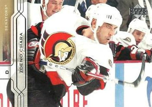 #122 Zdeno Chara - Ottawa Senators - 2004-05 Upper Deck Hockey
