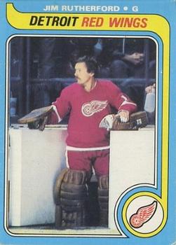 #122 Jim Rutherford - Detroit Red Wings - 1979-80 O-Pee-Chee Hockey