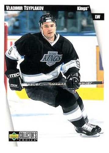 #122 Vladimir Tsyplakov - Los Angeles Kings - 1997-98 Collector's Choice Hockey