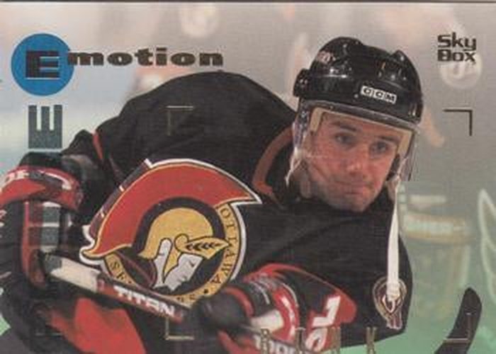 #122 Radek Bonk - Ottawa Senators - 1995-96 SkyBox E-Motion Hockey