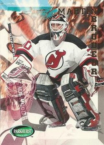 #122 Martin Brodeur - New Jersey Devils - 1995-96 Parkhurst International Hockey