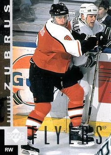 #122 Dainius Zubrus - Philadelphia Flyers - 1997-98 Upper Deck Hockey