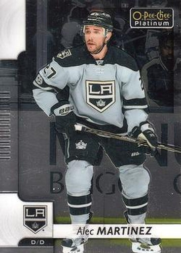 #122 Alec Martinez - Los Angeles Kings - 2017-18 O-Pee-Chee Platinum Hockey