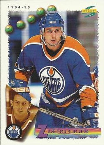 #122 Zdeno Ciger - Edmonton Oilers - 1994-95 Score Hockey