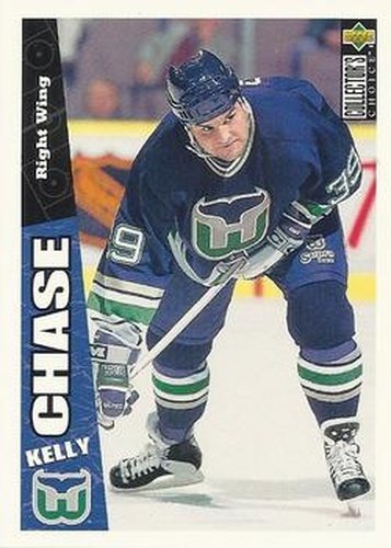 #122 Kelly Chase - Hartford Whalers - 1996-97 Collector's Choice Hockey