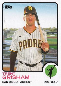 #122 Trent Grisham - San Diego Padres - 2021 Topps Archives Baseball