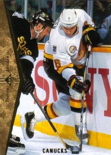 #122 Trevor Linden - Vancouver Canucks - 1994-95 SP Hockey