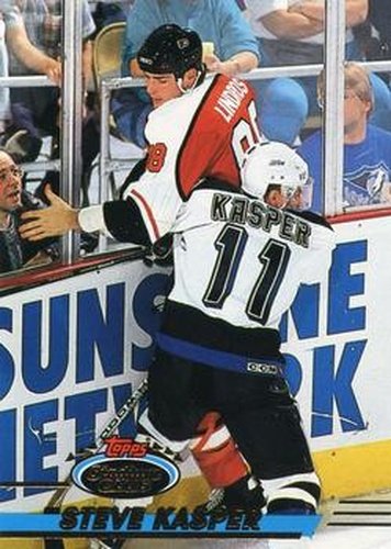 #122 Steve Kasper - Tampa Bay Lightning - 1993-94 Stadium Club Hockey