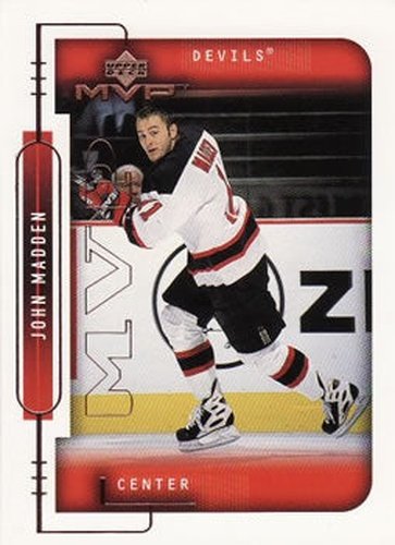#122 John Madden - New Jersey Devils - 1999-00 Upper Deck MVP Hockey