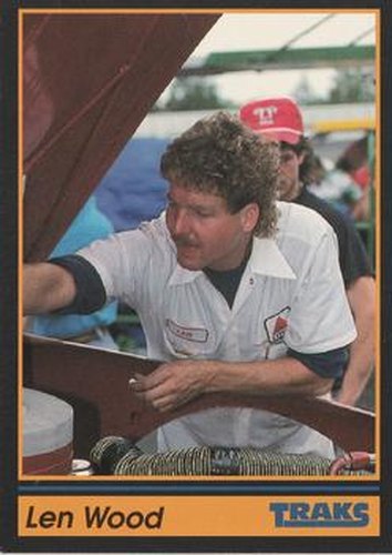 #122 Len Wood - Wood Brothers Racing - 1991 Traks Racing