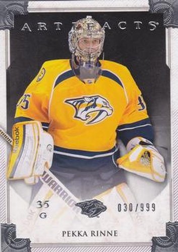 #122 Pekka Rinne - Nashville Predators - 2013-14 Upper Deck Artifacts Hockey