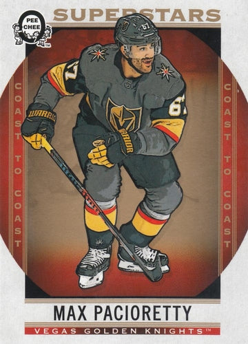 #122 Max Pacioretty - Vegas Golden Knights - 2018-19 O-Pee-Chee Coast to Coast Hockey