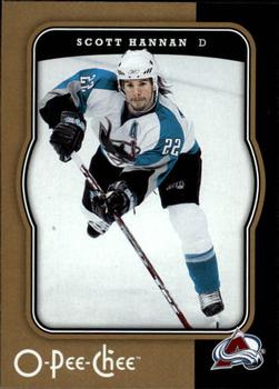 #122 Scott Hannan - Colorado Avalanche - 2007-08 O-Pee-Chee Hockey