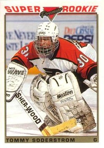 #122 Tommy Soderstrom - Philadelphia Flyers - 1993-94 O-Pee-Chee Premier Hockey