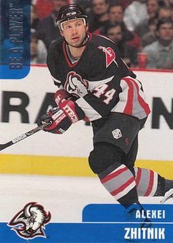 #122 Alexei Zhitnik - Buffalo Sabres - 1999-00 Be a Player Memorabilia Hockey