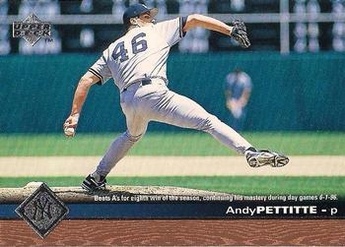#122 Andy Pettitte - New York Yankees - 1997 Upper Deck Baseball