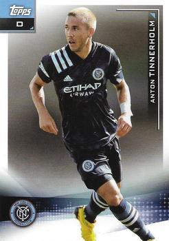 #122 Anton Tinnerholm - New York City FC - 2021 Topps MLS Soccer