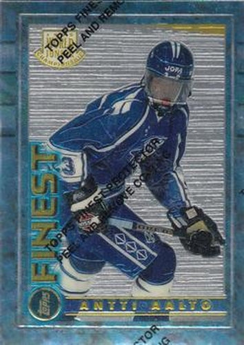 #122 Antti Aalto - Finland - 1994-95 Finest Hockey