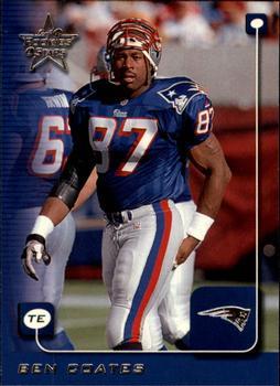 #122 Ben Coates - New England Patriots - 1999 Leaf Rookies & Stars Football