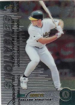 #122 Ben Grieve - Oakland Athletics - 1999 Finest Baseball