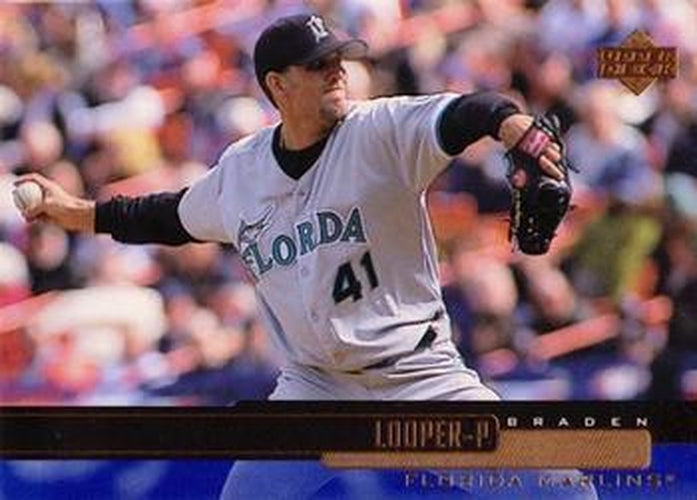 #122 Braden Looper - Florida Marlins - 2000 Upper Deck Baseball