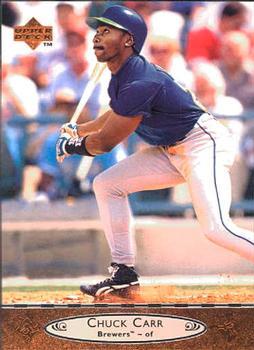 #122 Chuck Carr - Milwaukee Brewers - 1996 Upper Deck Baseball
