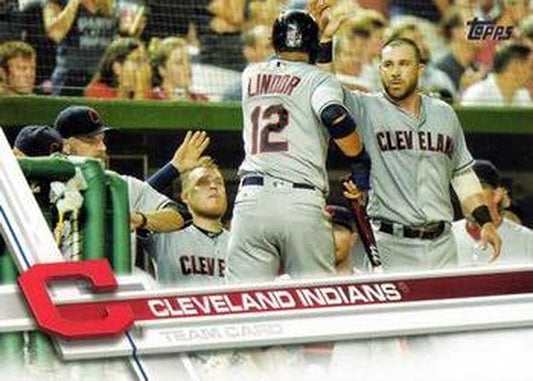 #122 Cleveland Indians - Cleveland Indians - 2017 Topps Baseball