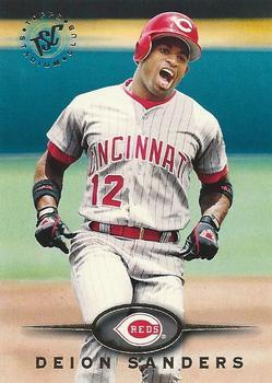 #122 Deion Sanders - Cincinnati Reds - 1995 Stadium Club Baseball