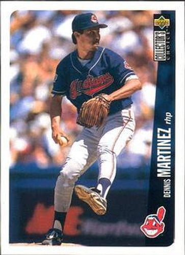 #122 Dennis Martinez - Cleveland Indians - 1996 Collector's Choice Baseball