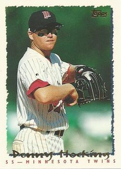 #122 Denny Hocking - Minnesota Twins - 1995 Topps Baseball