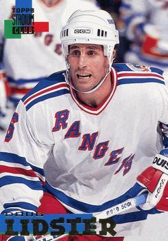 #122 Doug Lidster - New York Rangers - 1994-95 Stadium Club Hockey
