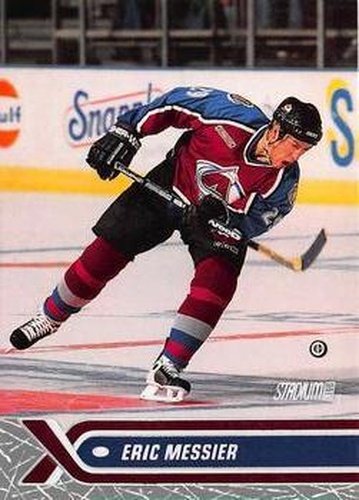 #122 Eric Messier - Colorado Avalanche - 2000-01 Stadium Club Hockey
