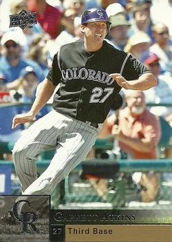 #122 Garrett Atkins - Colorado Rockies - 2009 Upper Deck Baseball