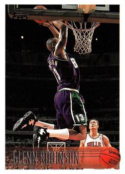 #122 Glenn Robinson - Milwaukee Bucks - 1996-97 Topps Basketball