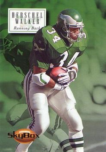 #122 Herschel Walker - Philadelphia Eagles - 1994 SkyBox Premium Football