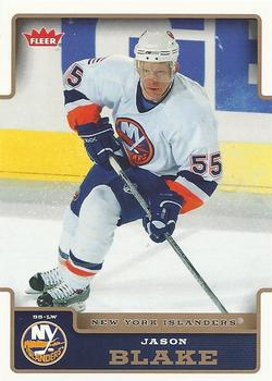 #122 Jason Blake - New York Islanders - 2006-07 Fleer Hockey