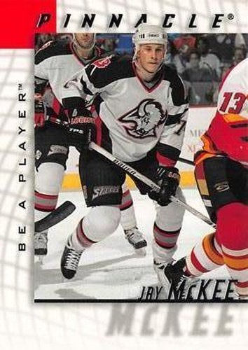 #122 Jay McKee - Buffalo Sabres - 1997-98 Pinnacle Be a Player Hockey