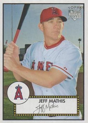 #122 Jeff Mathis - Los Angeles Angels - 2006 Topps 1952 Edition Baseball