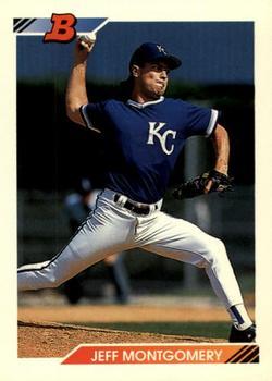 #122 Jeff Montgomery - Kansas City Royals - 1992 Bowman Baseball