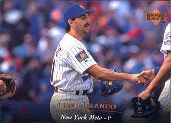 #122 John Franco - New York Mets - 1995 Upper Deck Baseball